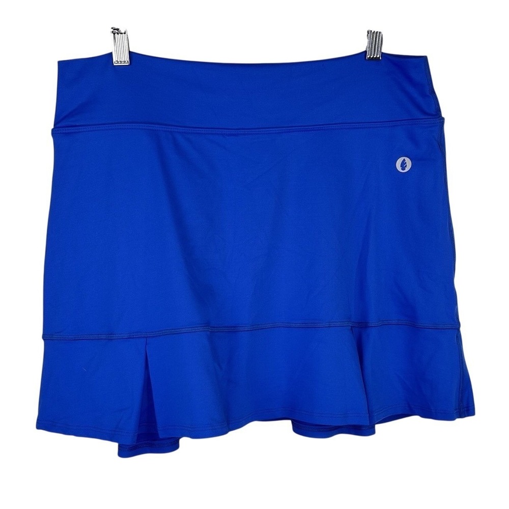 Dona‎ Jo Skort Royal Blue Ruffle Tennis Golf Athletic Pickleball Skirt Women's 3